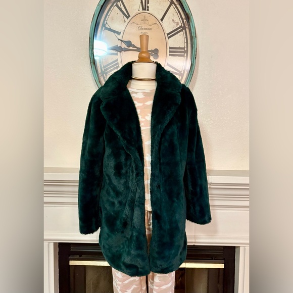 Ci Sono Long Fur Faux Coat - Picture 5 of 11